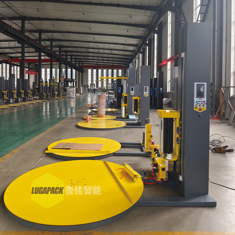 遙控型自動上斷膜纏繞包裝機