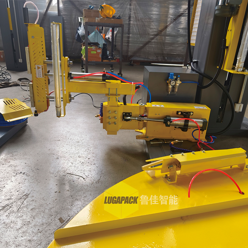 遙控型自動上斷膜纏繞包裝機