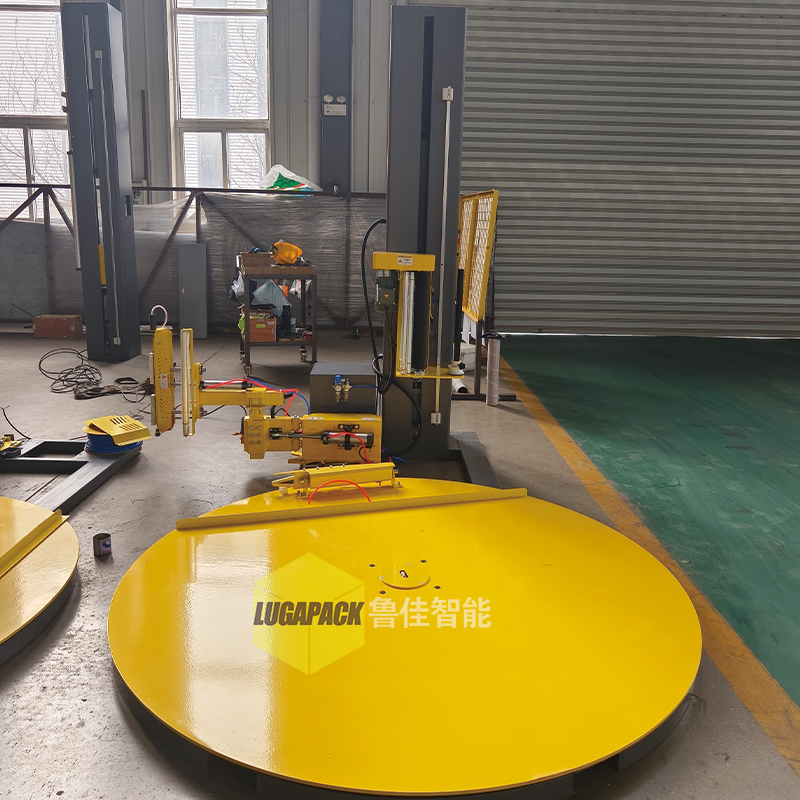 遙控型自動上斷膜纏繞包裝機