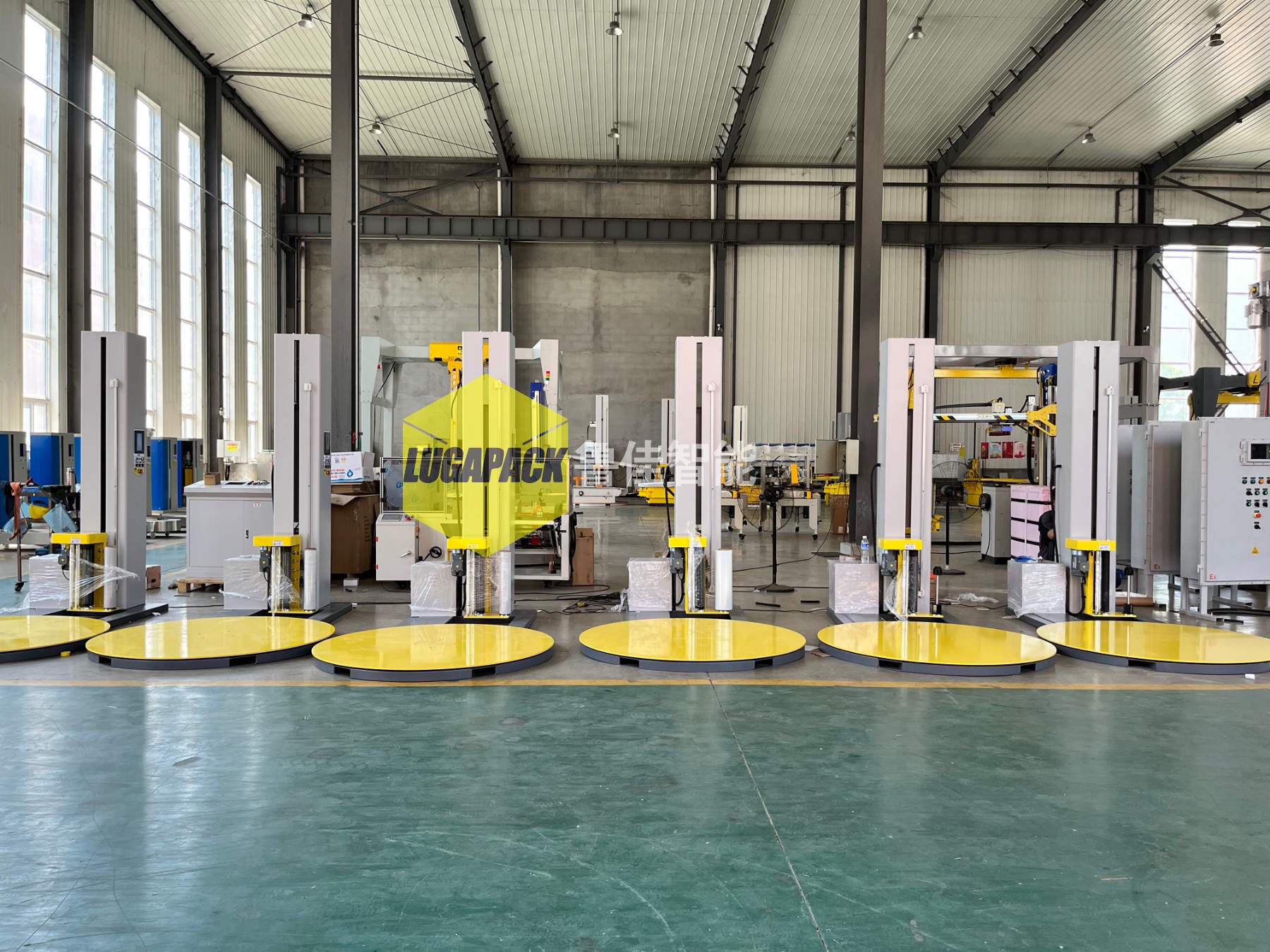 标准托盘缠绕机，省时省力增效益