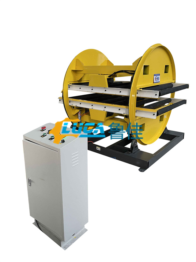 机械链在线式180度翻转机